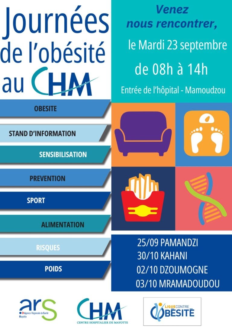 Journée de l&rsquo;obésité à Kahani le 30 octobre 2025